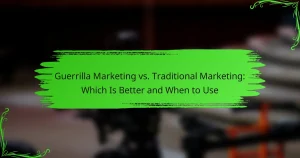 Guerrilla Marketing vs. Traditional Marketing: Which Is Better and When to Use