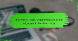 Influencers: Reach, Engagement and Brand Alignment in Film Promotion